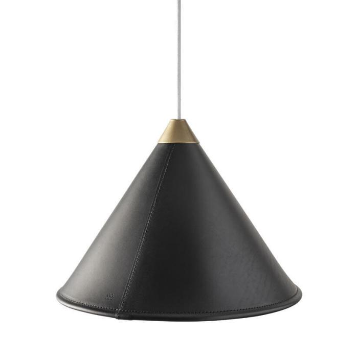 Bild 2, Namibia Ø25 cm Black / Brass / White - Cuero Design - Bonus Möbler