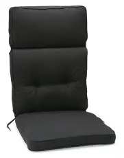 Milano 98 H&ouml;g 50 cm bred Svart panama - Hillerstorp - Bonus M&ouml;bler