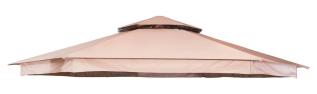 Luxor 6-kantig &Oslash;400 cm M&ouml;rkbeige - Hillerstorp - Bonus M&ouml;bler