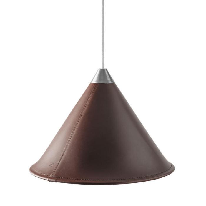 Bild 2, Namibia Ø35 cm Chocolate / Chrome / White - Cuero Design - Bonus Möbler