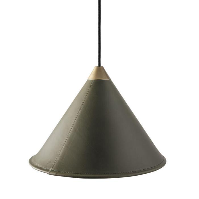 Bild 2, Namibia Ø35 cm Grass Green / Brass / Black - Cuero Design - Bonus Möbler