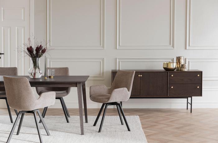 Bild 15, Norwell Beige / Svart - Rowico Home - Bonus Möbler