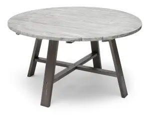 Shabby Chic &Oslash;138 cm Gr&aring; / Gr&aring; - Hillerstorp - Bonus M&ouml;bler