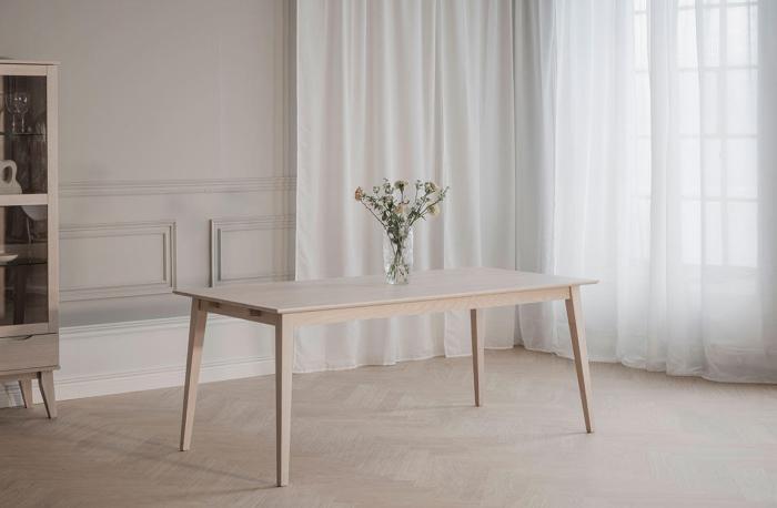 Bild 9, Filippa 180 Vitpigmenterad ek - Rowico Home - Bonus Möbler