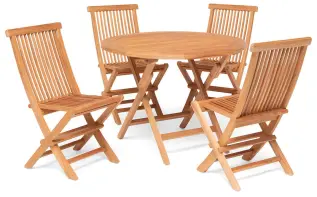 Nova &Oslash;100 cm Teak - Hillerstorp - Bonus M&ouml;bler