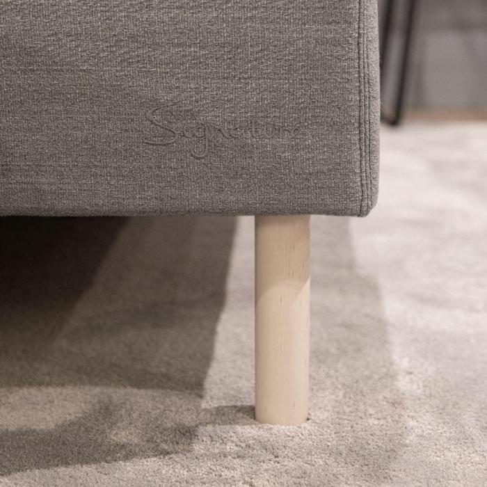 Bild 4, Runt Träben Vitlaserad Björk 14 cm - Jensen Beds - Bonus Möbler