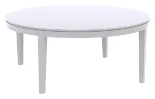 Edge &Oslash;100 cm White - Englesson - Bonus M&ouml;bler